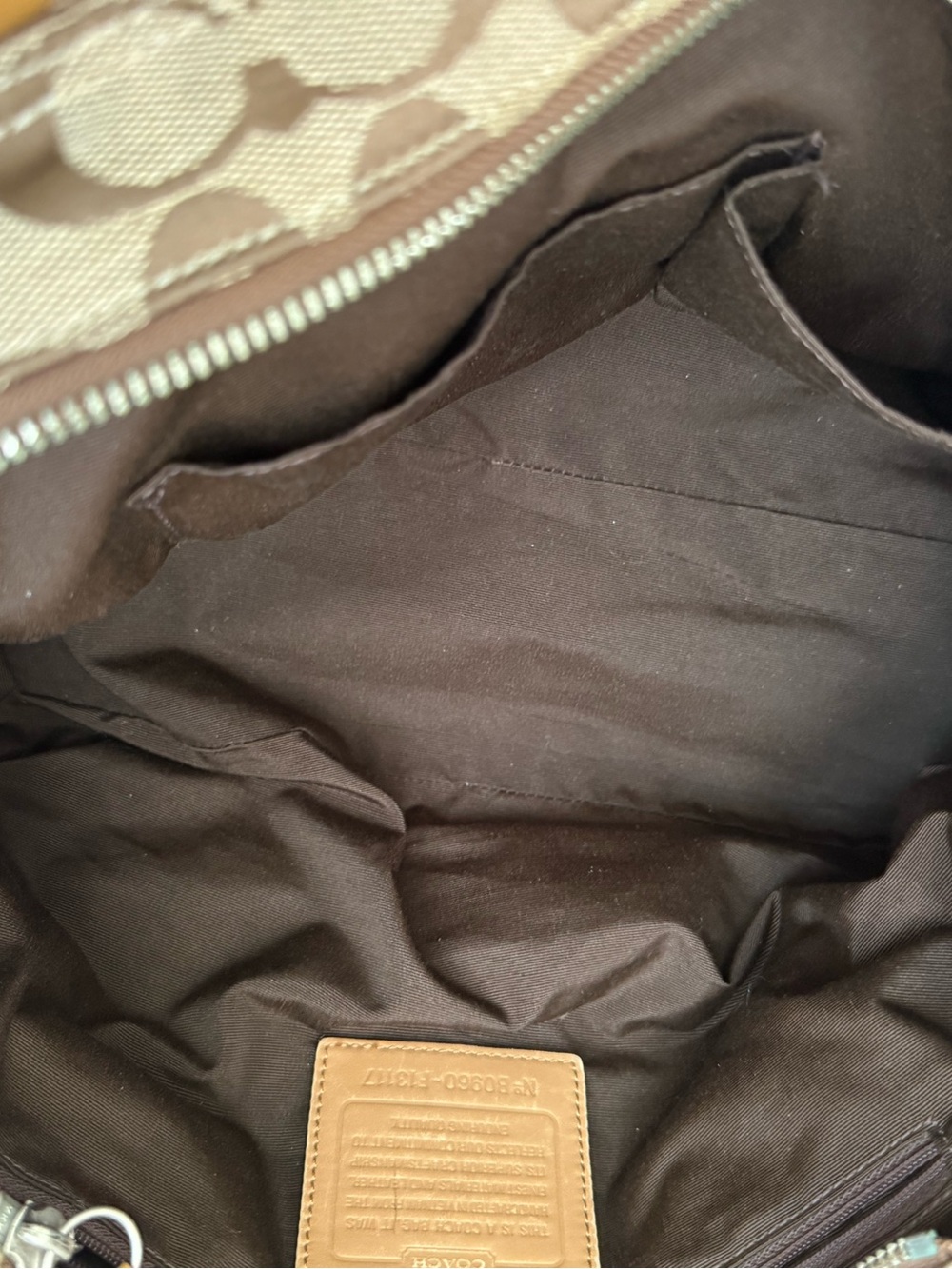 Coach Vintage Signature Soho Tan/Beige - Picture 8 of 10